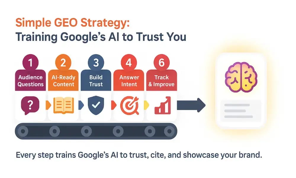 Simple GEO Strategy Training Googles AI to Trust You