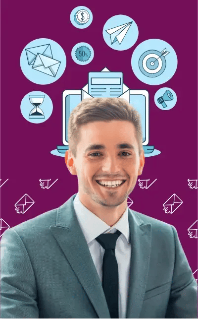 Email marketing Service Hompage Overview