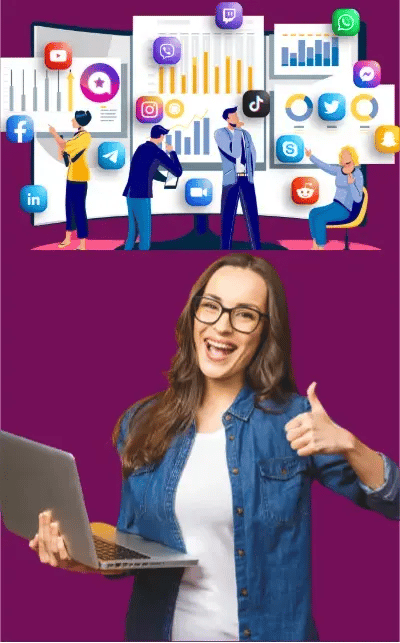 Social Media Marketing Service Hompage Overview